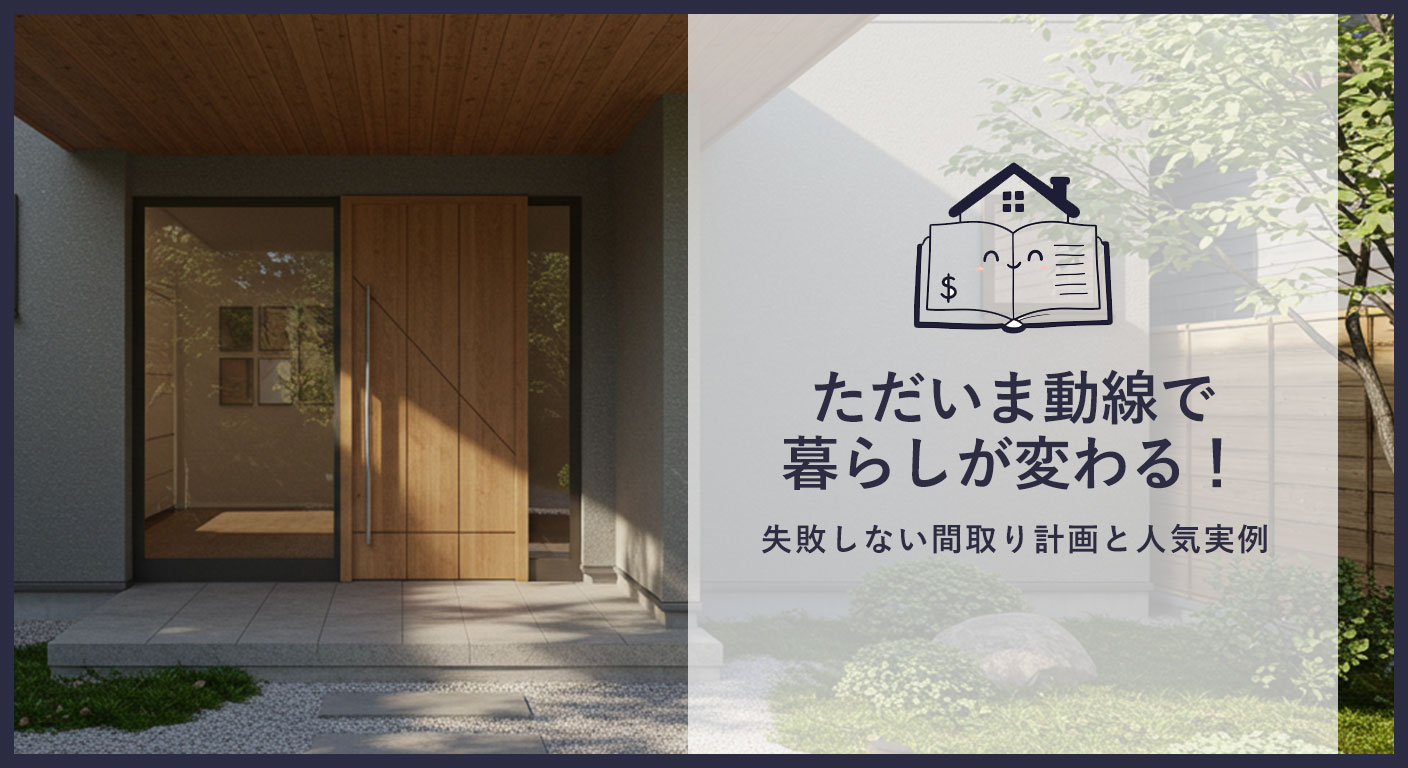 「ただいま動線」で暮らしが変わる！失敗しない間取り計画と人気実例まとめ