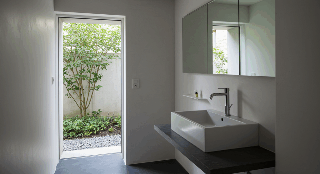 セカンド洗面台で混雑解消プラン